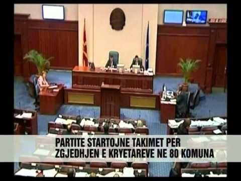 Nis fushata zgjedhore ne Maqedoni - Vizion Plus - News - Lajme