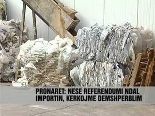 Importi i mbeturinave - Vizion Plus - News - Lajme