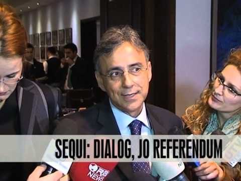 Sequi: Dialog, jo Referendum - Vizion Plus - News - Lajme