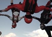 Skydivers Take Daring Jump Over Chicago