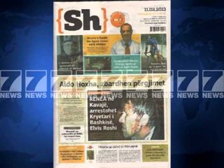 Gazetat shqiptare-Titujt kryesore te shtypit te dites 11mars 2013