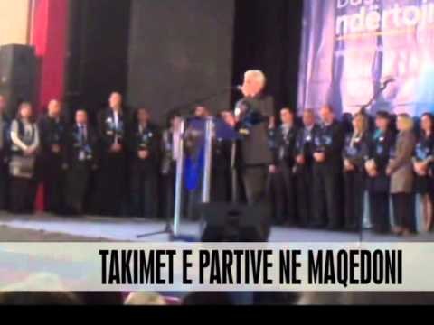 Takimet e partive në Maqedoni - Vizion Plus - News - Lajme