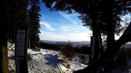 Glentress Spooky Woods in the Snow pt1