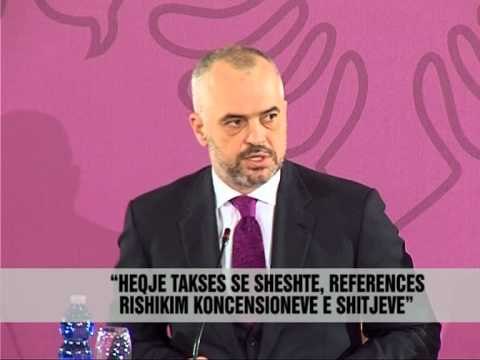 Edi Rama takon biznesin - Vizion Plus - News, Lajme