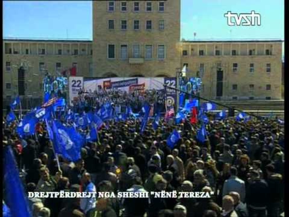 PERKUJTOHET 22 MARSI-BERISHA FTON TE RINJTE TE VOTOJNE PD RAMA IRONIZON-LAJM