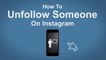 How To Unfollow Someone Instagram - Instagram Tip #29