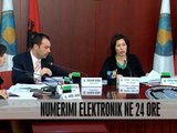 KQZ, numërimi elektronik ne 24 ore - Vizion Plus - News, Lajme