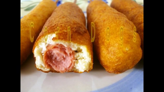 Easy CORN DOGS Food Recipes For make it at home cooking begginers