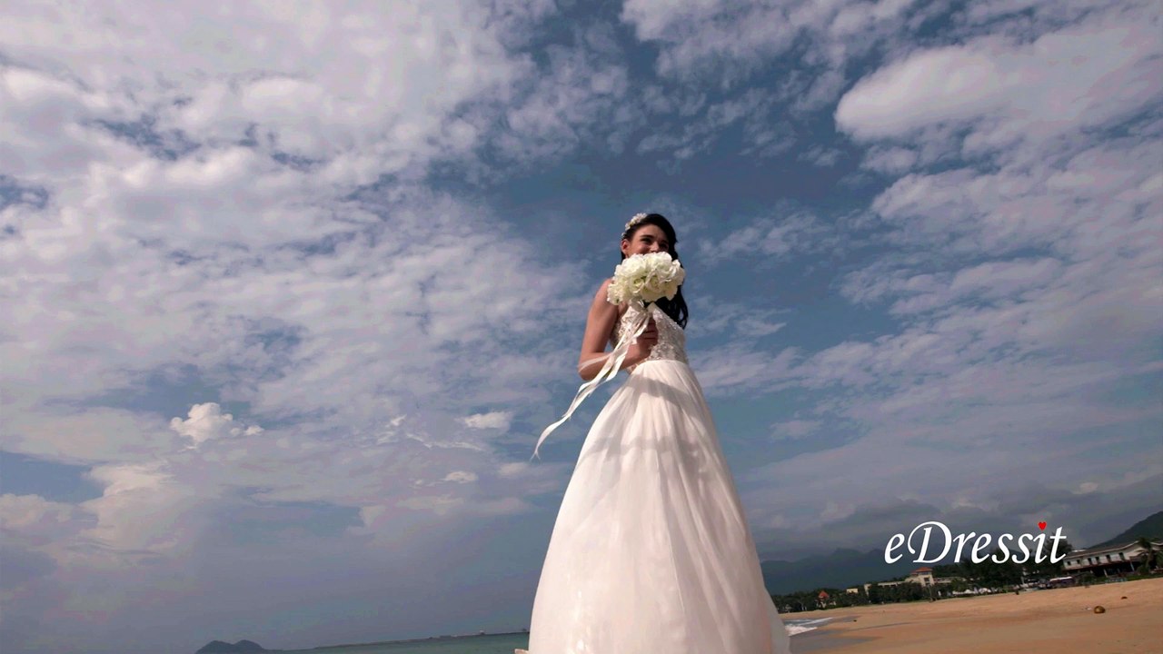 Elegant Wedding Dress - Romantic and Classic - eDressit Shooting Titbits (part 16)