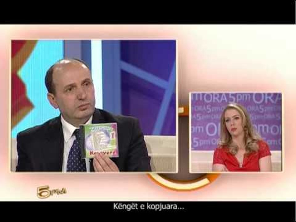 Ora 5 PM - Kenget e kopjuara - 3 Prill 2013 Pj.1 - Vizion Plus - Talk Show