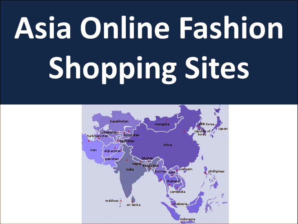 Asia Online Fashion Shopping Sites