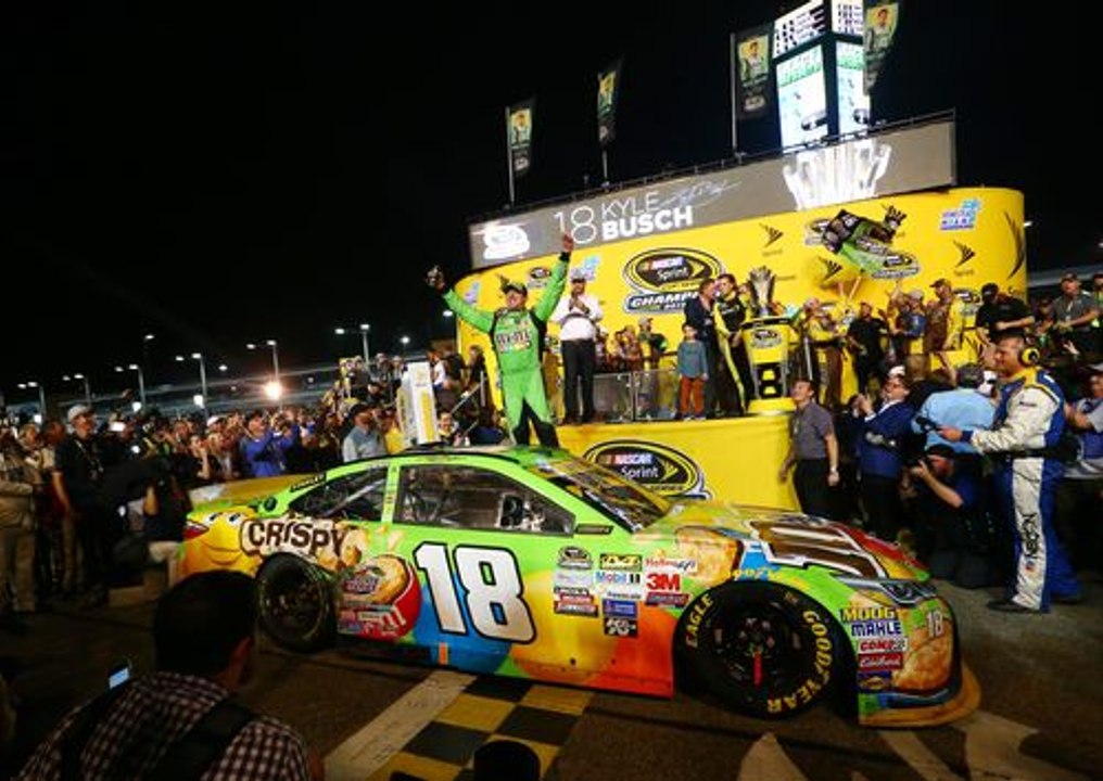 Kyle Busch caps comeback with Sprint Cup champi...
