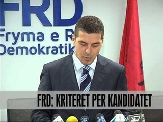 FRD: Kriteret per kandidatet - Vizion Plus - News, Lajme