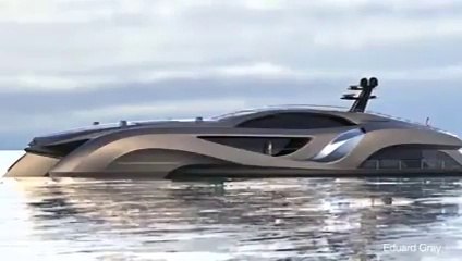 Expensive and attractive yachts