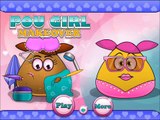 Pou Girl Makeover Gameplay-Great Pou Games-Beauty Care Games