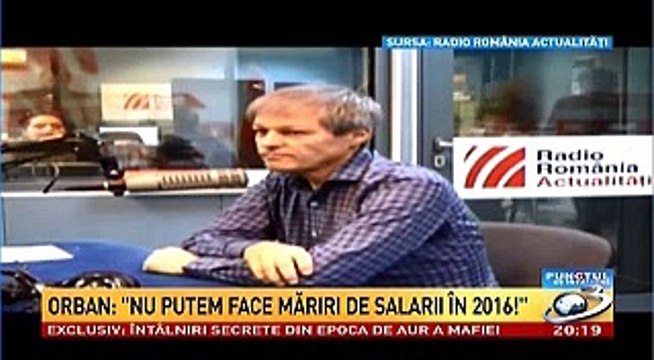 Dacian Ciolos la Radio Romania: SUNT CRESTIN ORTODOX