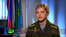 Russian Military MOST BEAUTIFUL Female soldier Battalion Documentary