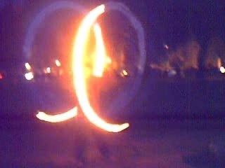 fuegos en el cumpleaños de laura