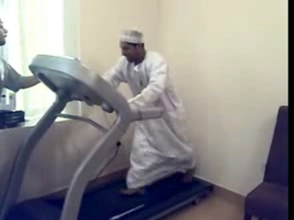 Treadmill almost gone wrong