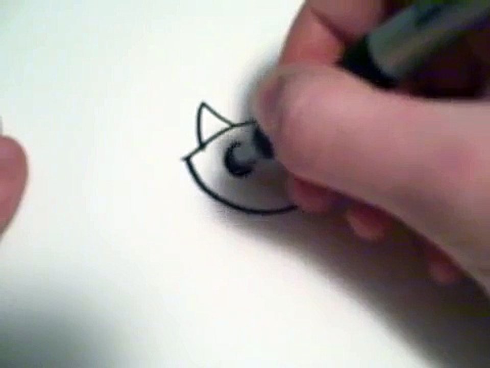 How to Draw a Cartoon Cat