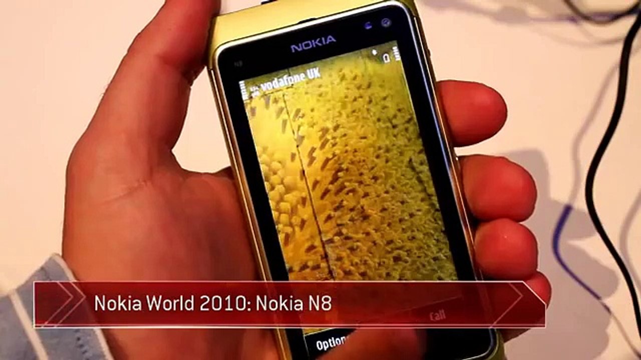 A hands-on experience with the Nokia N8