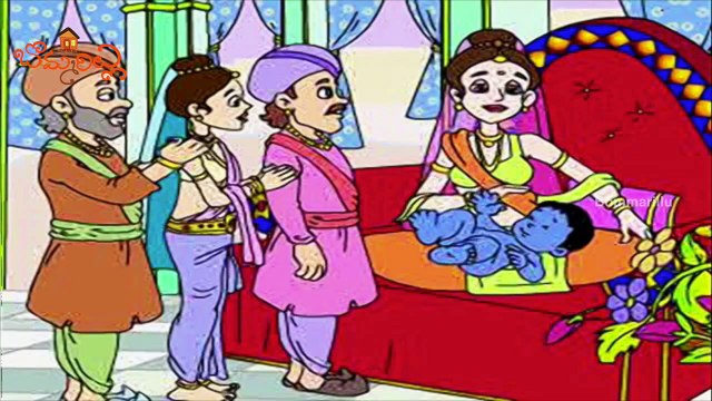 Krishna Stories In Telugu | Putana Samharam | Cartoon Stories For Kids | Bommarillu