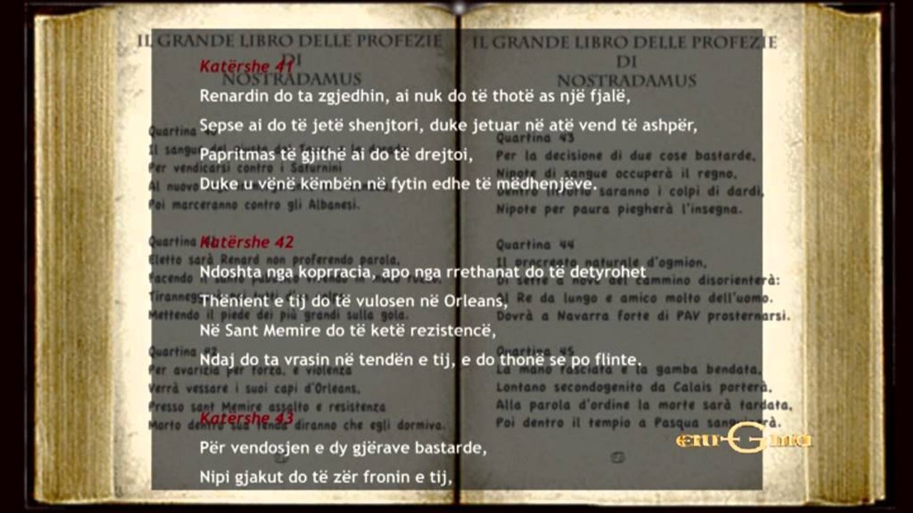 Enigma - Sezoni 1 / Episodi 7: Nostradamusi Dhe Syri I Trete