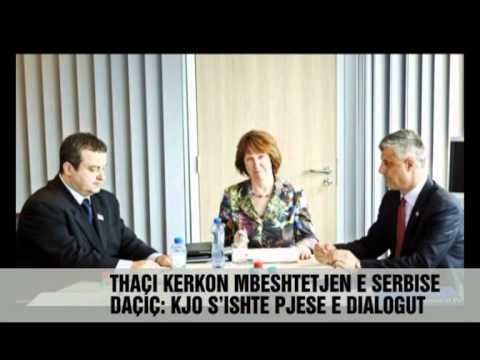 Pa marrëveshje raundi i 9 i bisedimeve Thaçi-Daçiç-Ashton - Vizion Plus - News - Lajme