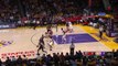 Roy Hibbert Blocks Maurice Harkless _ Blazers vs Lakers _ November 22, 2015 _ NBA 2015-16 Season
