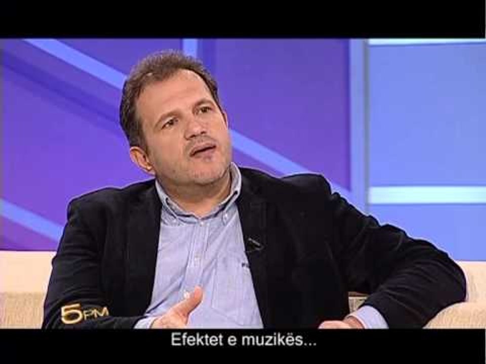 Efektet e muzikes - Ora 5 PM 23 Prill 2013 Pj.1 - Vizion Plus - Talk Show