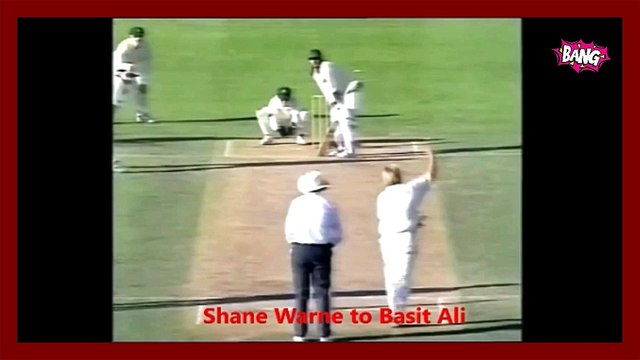 Shane Warne Famous Delivery Bowled Basit Ali Between his Legs