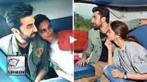 Deepika-Ranbir's 'TAMASHA' During Train Journey | Video