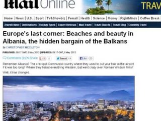 DAILY MAIL-PRESTIGJOZJA BRITANIKE ARTIKULL PER SHQIPERINE TURISTIKE-LAJM