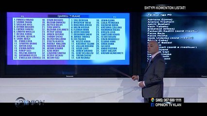 Opinion - Shtypi komenton listat (7 maj 2013)