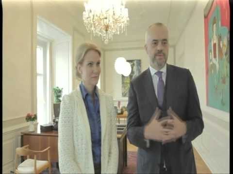 RAMA NE DANIMARKE-MERR MBESHTETJEN E KRYEMINISTRES PER ZGJEDHJET-LAJM