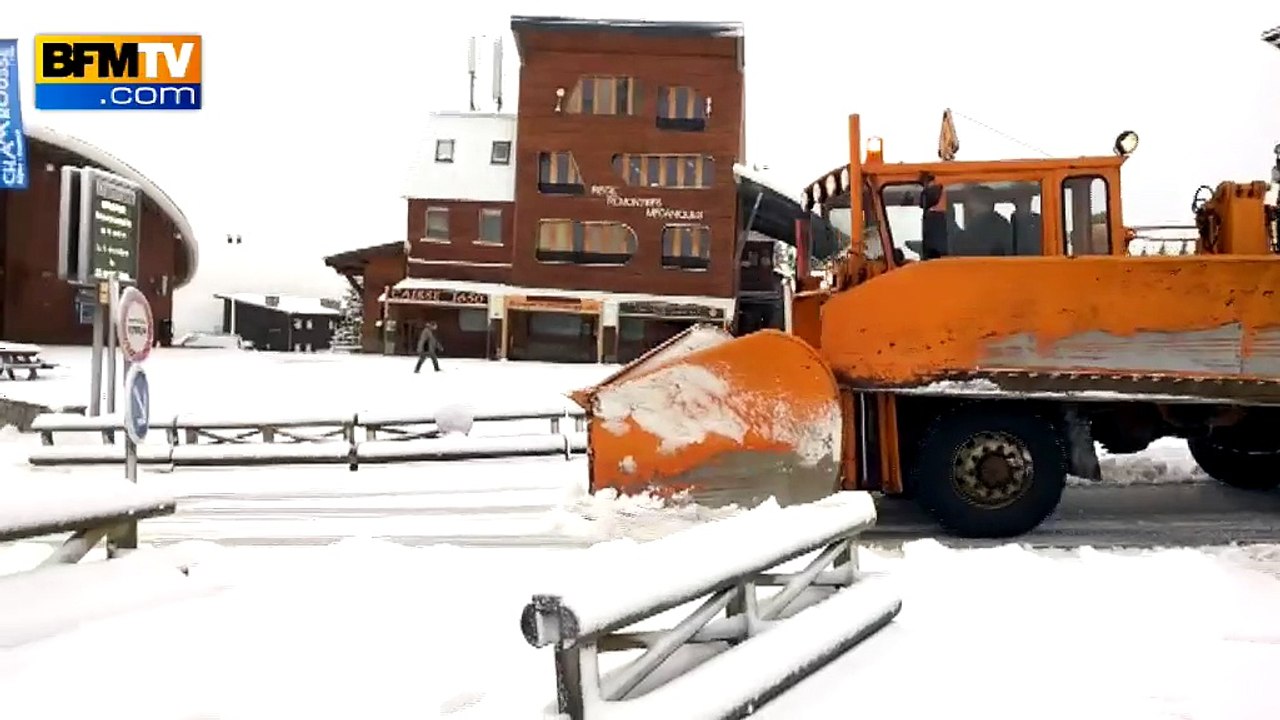 Les premiers flocons sont tombés en abondance sur les Alpes