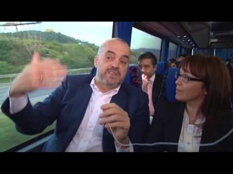 RAMA'S BUS TOUR-PS PREZANTON NISMEN ME TE RE RAMA IRONIZON BERISHEN-LAJM