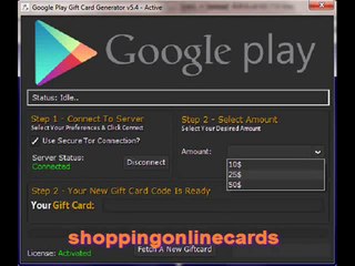 Google Play Gift Card Generator v5.4