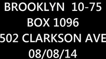 FDNY Radio: Brooklyn 10-75 Box 1096 08/08/14