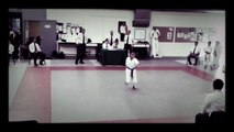 Mes enfants lors de la compétition kata coupe et championnat de la Loire 2015/ 2016.