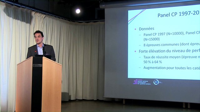 T. ROCHER Les évaluations nationales sur les acquis des éleves