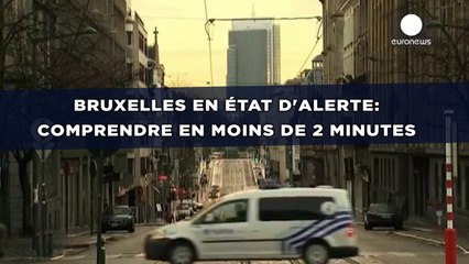 Bruxelles en état d'alerte: Comprendre en moins de 2 minutes