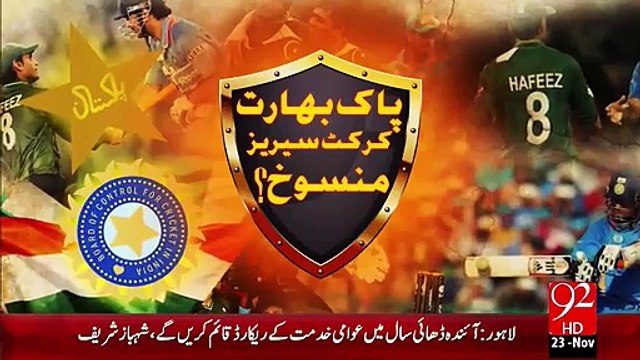 Pak Bharat Series Mansookh – 23 Nov 15 - 92 News HD