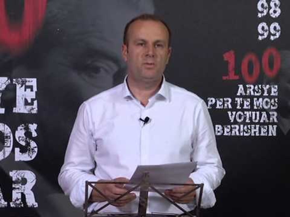 PS AKUZON BERISHEN-NUK MBAJTI PREMTIMIN PER RRITJEN E PENSIONEVE NE FSHAT-LAJM
