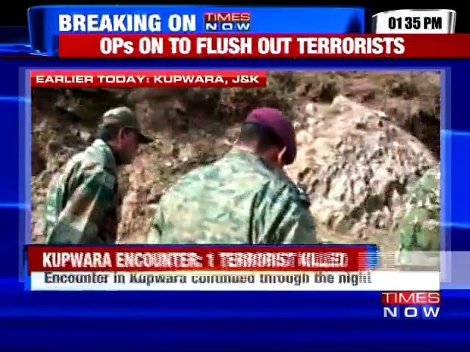 Kupwara Encounter : 1 terrorist killed