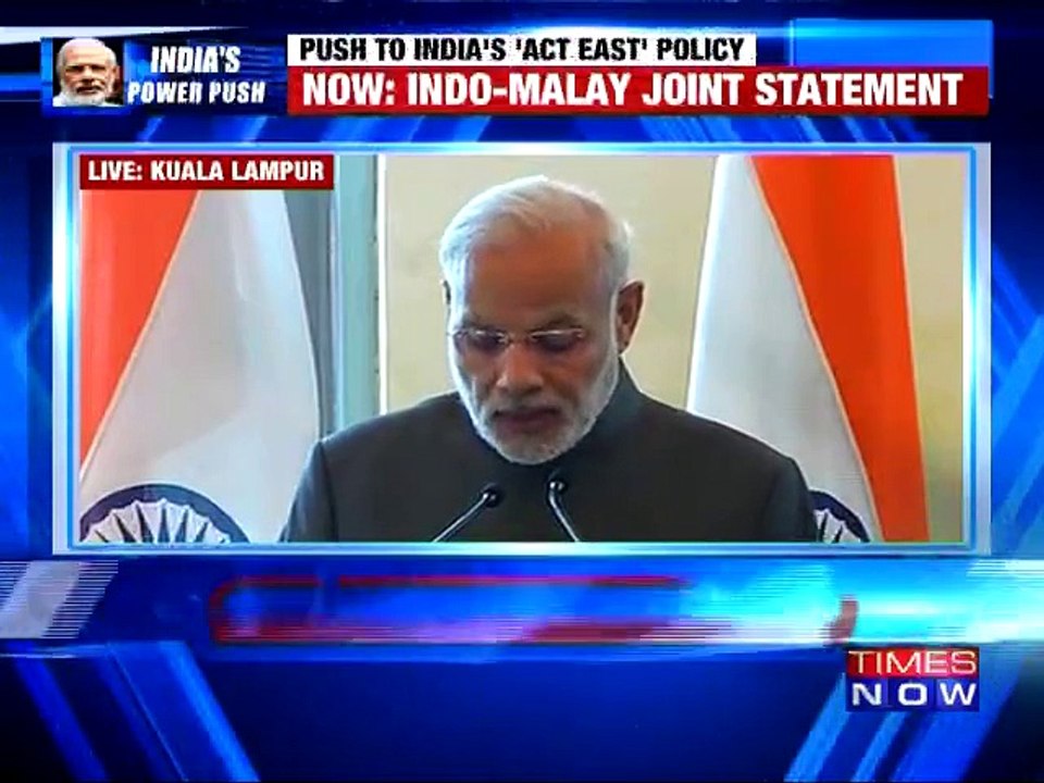 Narendra Modi Briefing On India-Malaysia Joint Statement