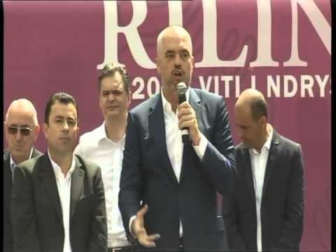 MITINGU NE BELSH-RAMA PREZANTON MUSA ULQININ, SULMON QEVERINE BERISHA-LAJM