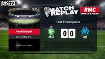 ASSE-OM (0-2) : le Goal-Replay avec le son RMC Sport