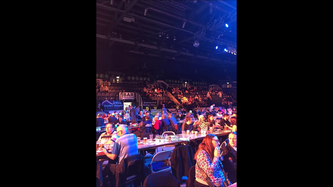 My Afternoon day one at the World Series Darts Final 21/11/2015