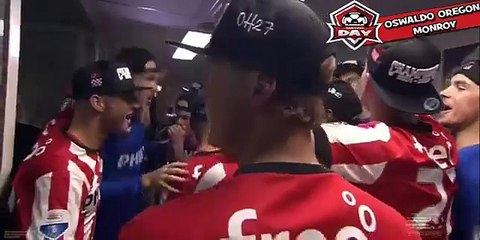 PSV Eindhoven Celebration Champion 2015 - So Andrés Guardado Celebration 2015 HQ